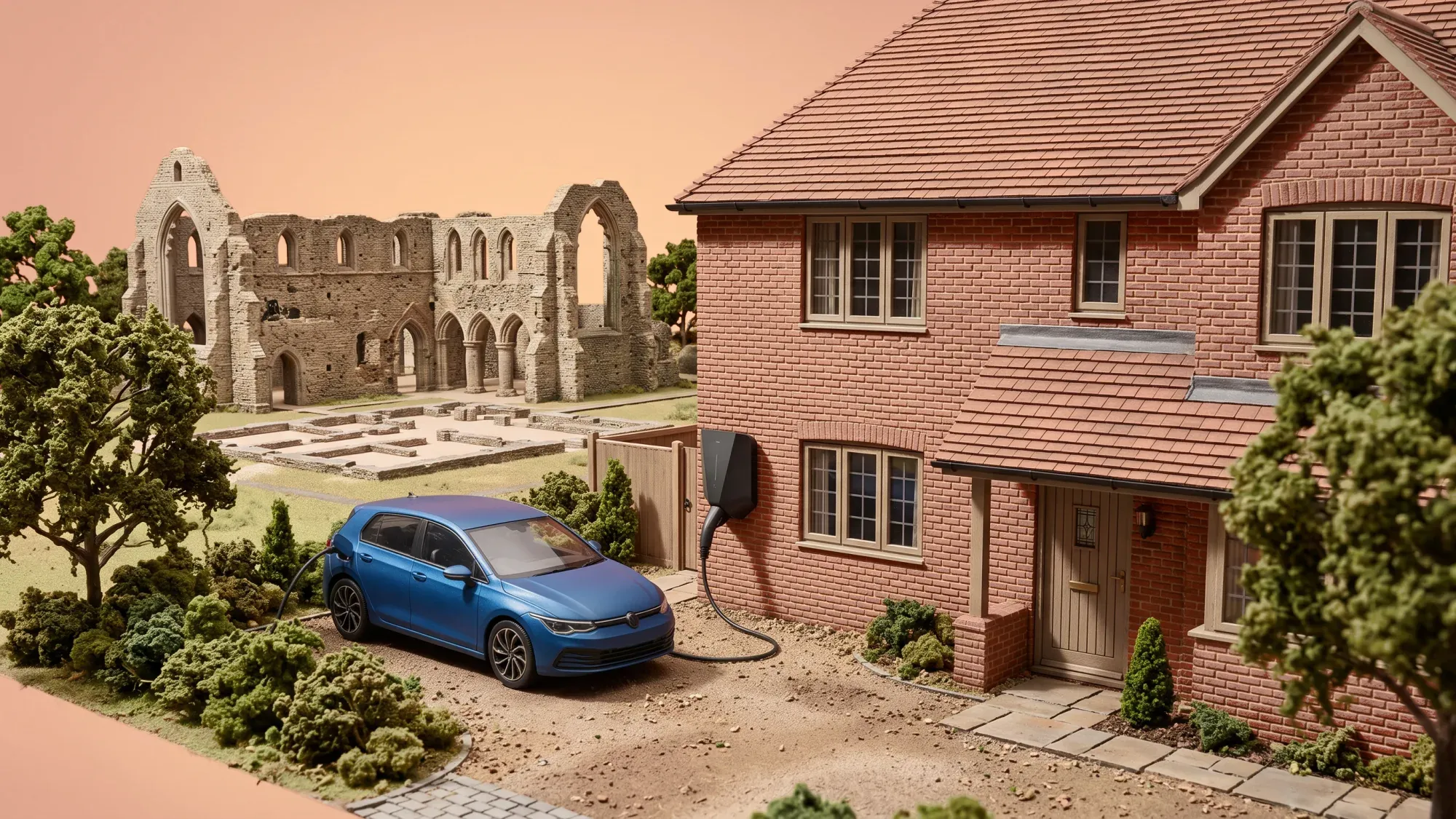 Home EV charger installation in Reading