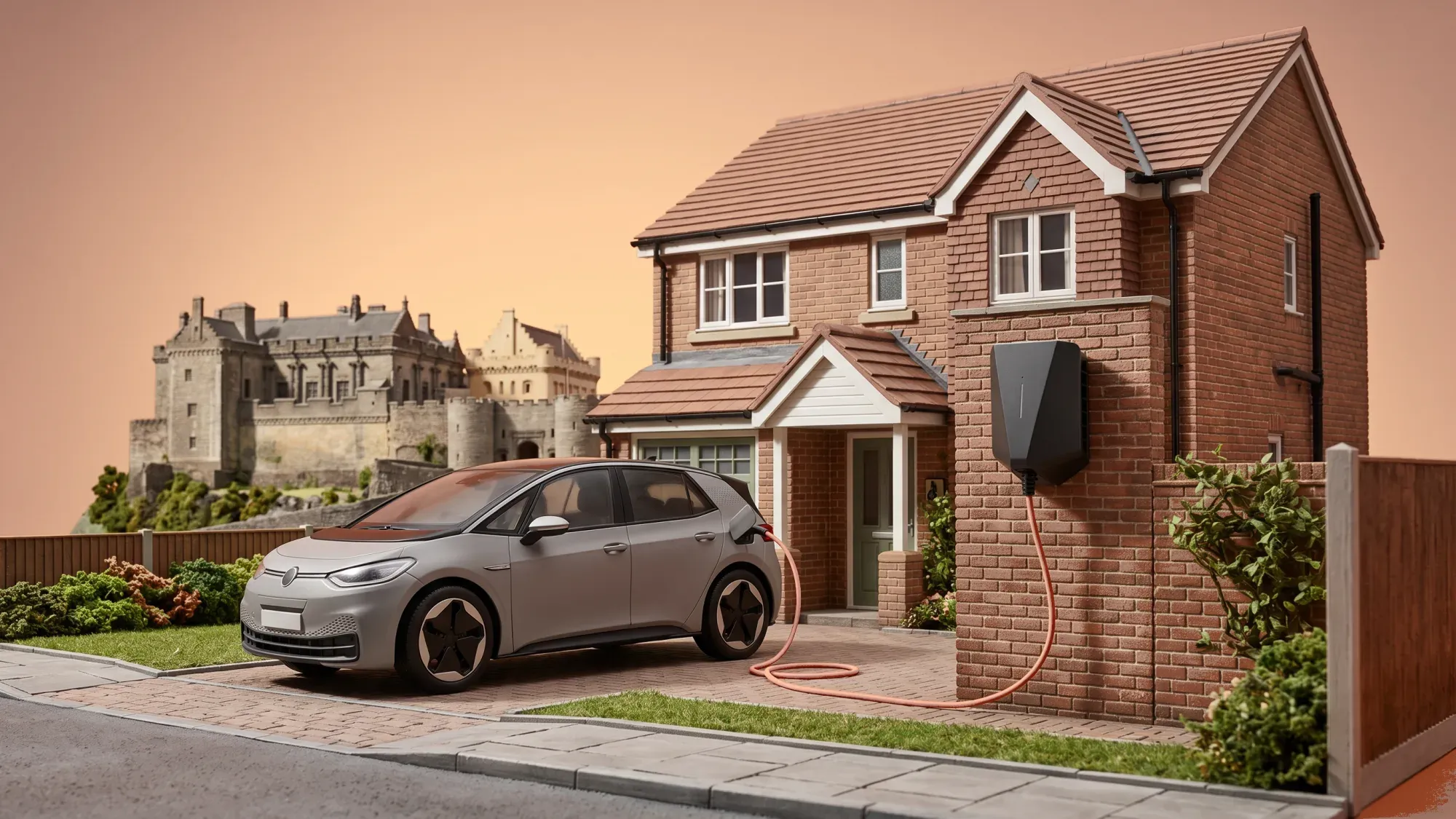 EV charger installation in Stirling