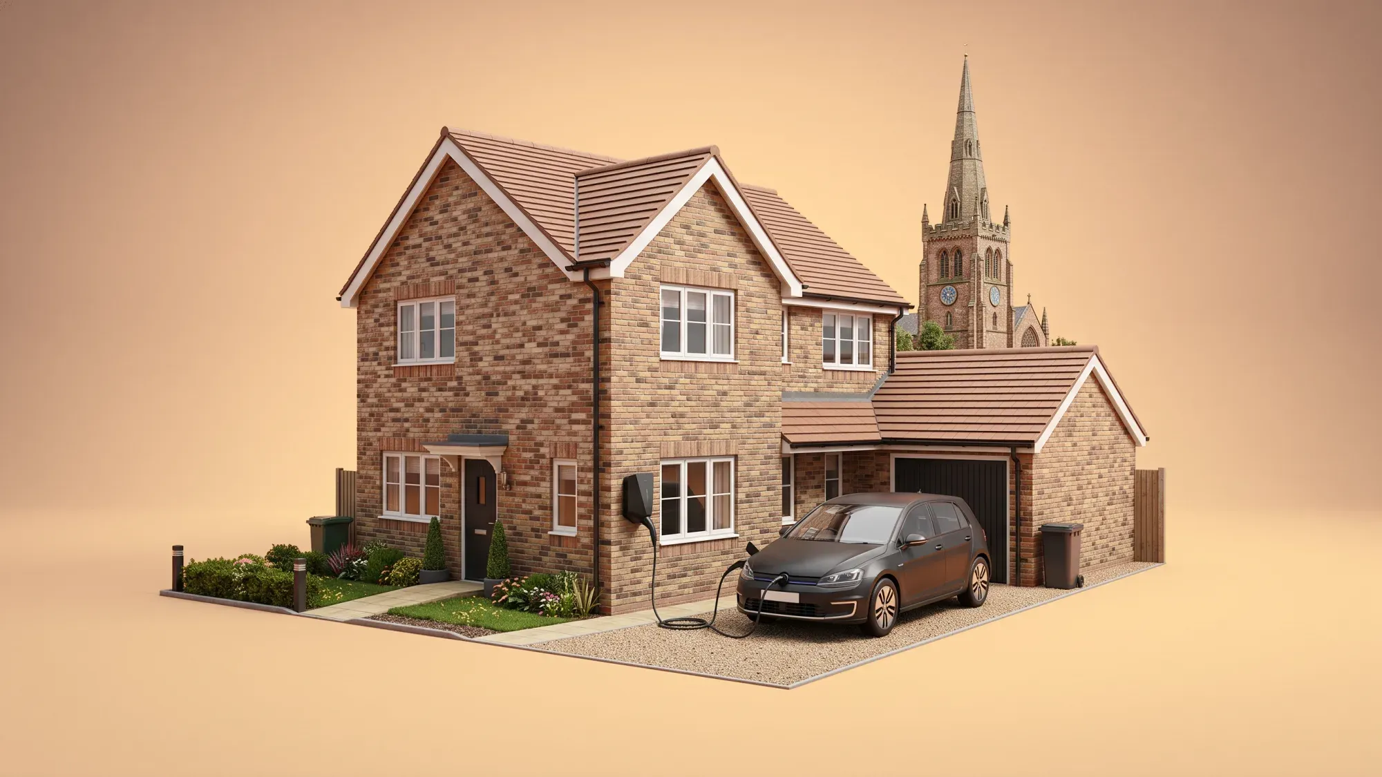 Home EV charger installation in Wrexham