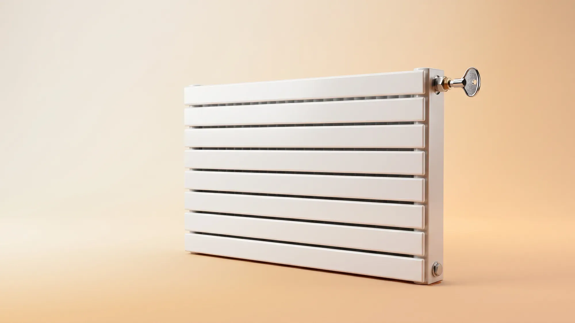 How to bleed a radiator system