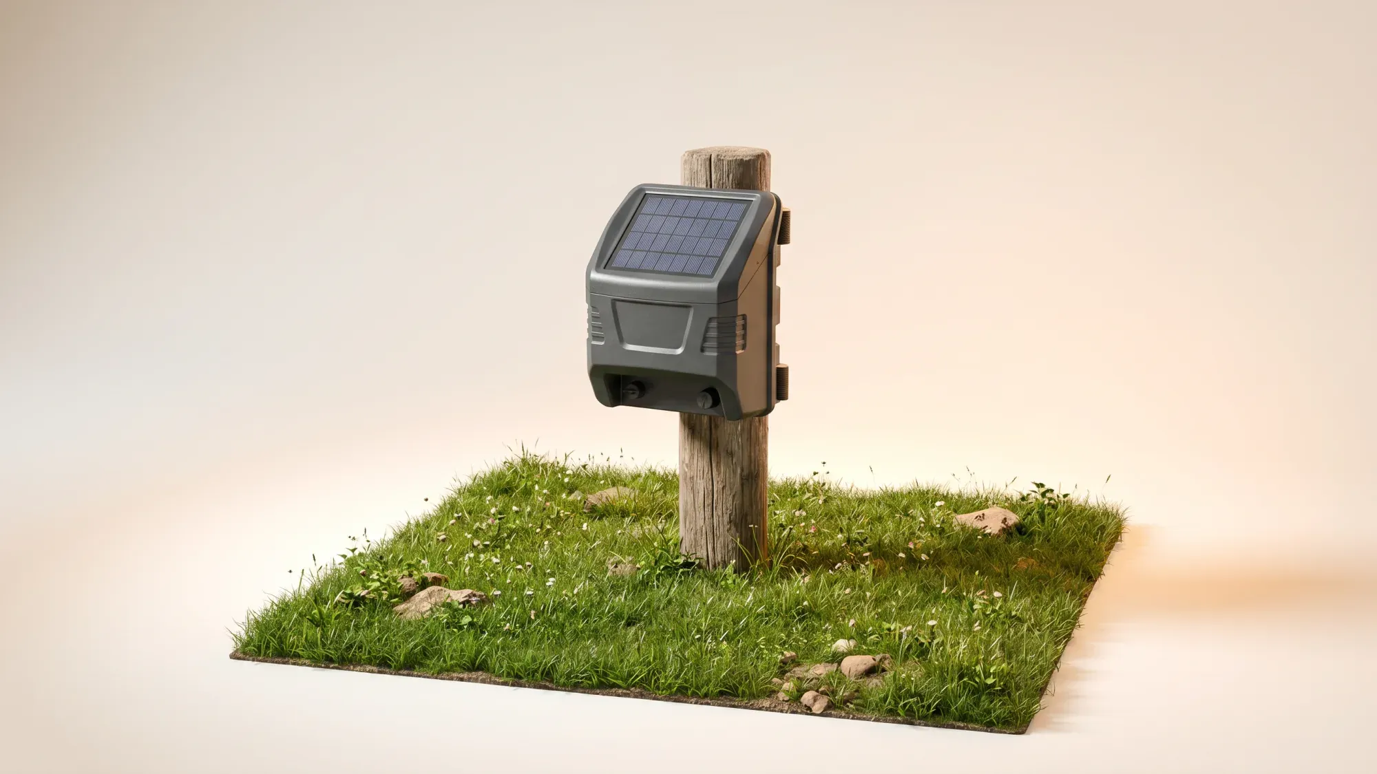 Solar fencing for rural properties