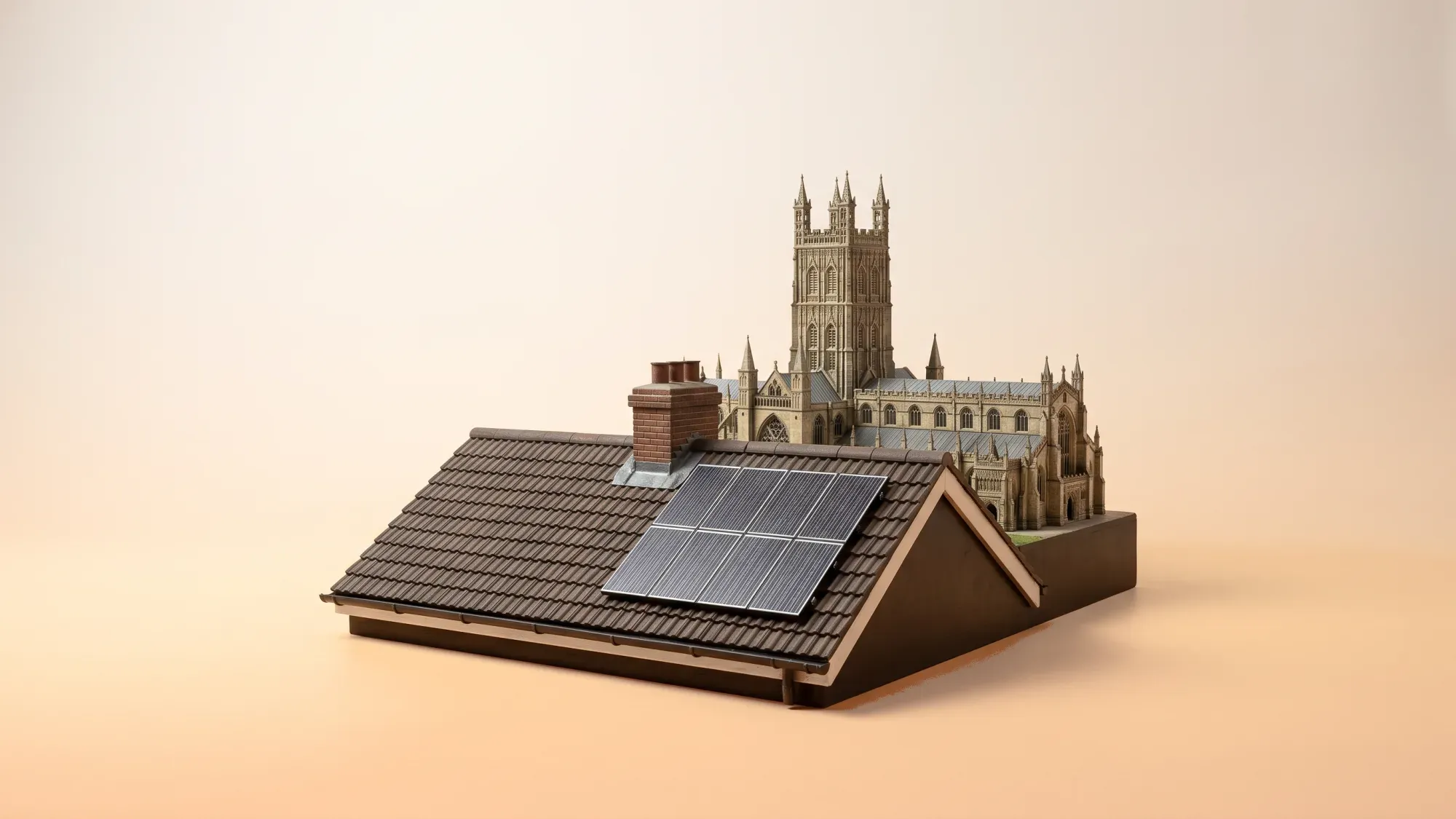 Solar panel installation in Gloucester