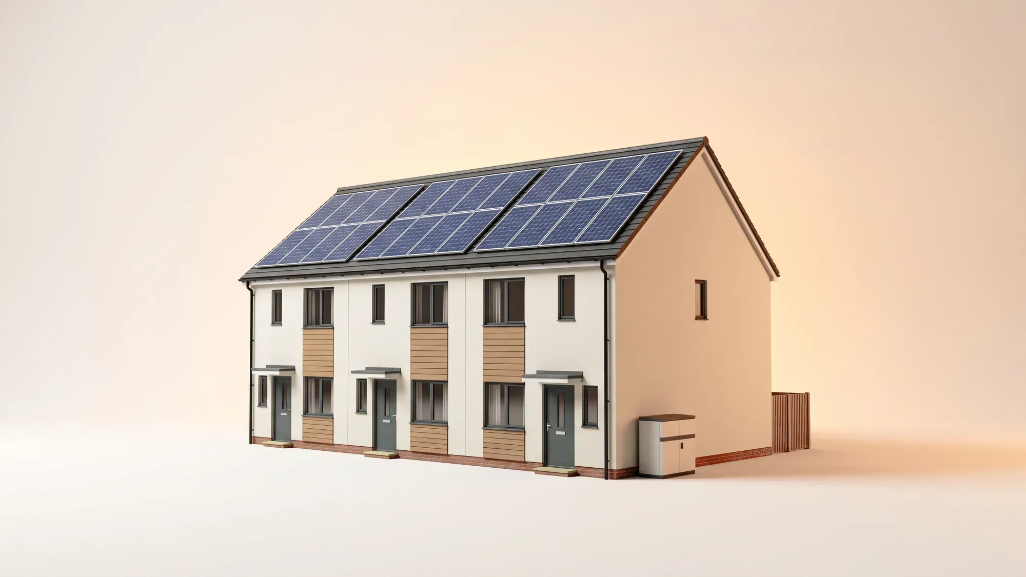 Solar panel installation in Reading