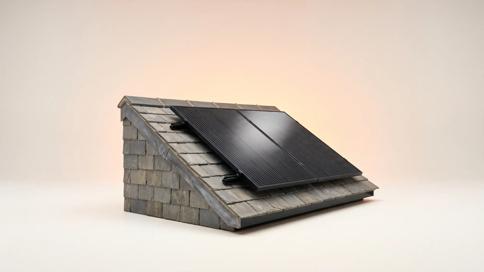 Solar panel meter reading